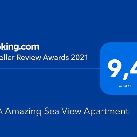 S&A Amazing Sea View Apartment Rhodes City Eksteriør billede