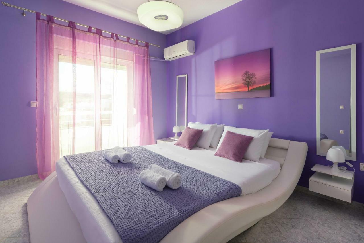 S&A Amazing Sea View Apartment Rhodes City Eksteriør billede